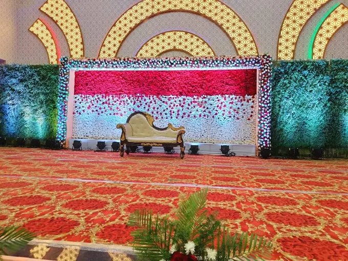 Wedding plan for 500 persons