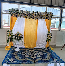 OM tent service logo